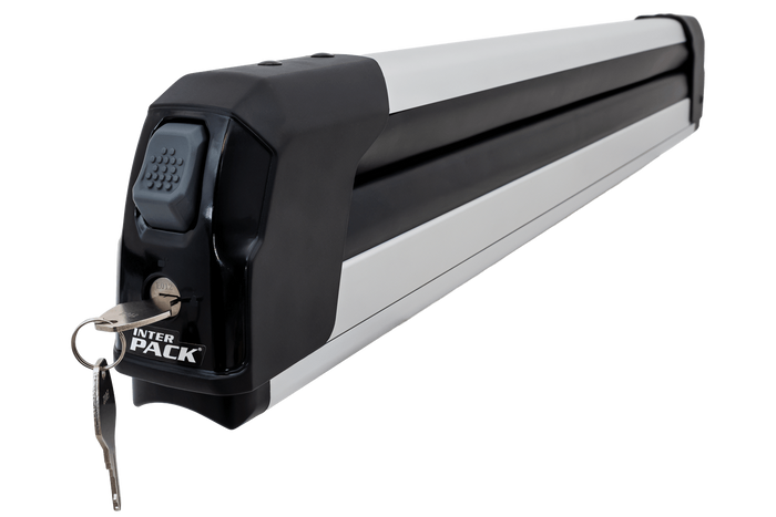 Inter Pack Frostline 6 - wysuwany aluminiowy uchwyt na 6 par nart lub 4 deski