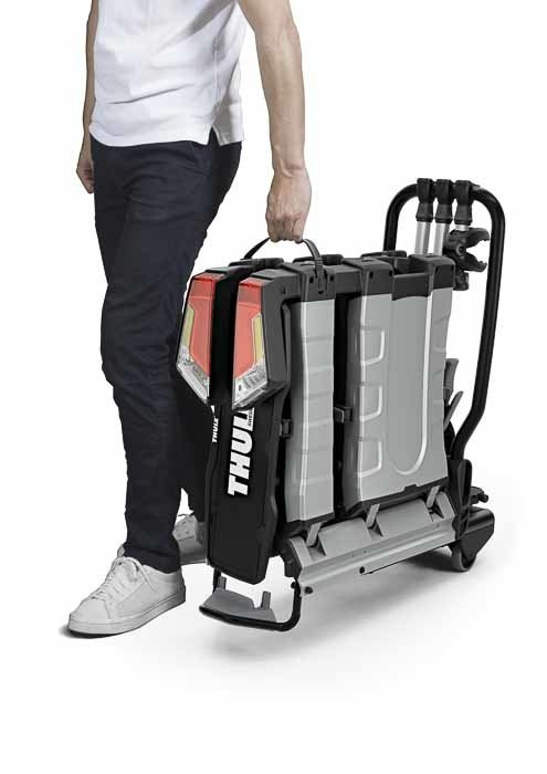 Thule EasyFold XT 3 F (966500) - składany bagażnik rowerowy na hak na 3 rowery