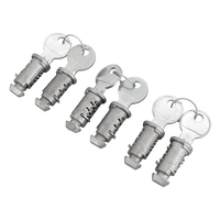 Zestaw uniwersalnych zamków i kluczy (6 szt.)