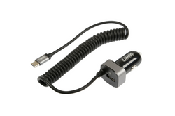 Ładowarka samochodowa LAMPA USB Type-C, gniazdo zapalniczki 12/24V
