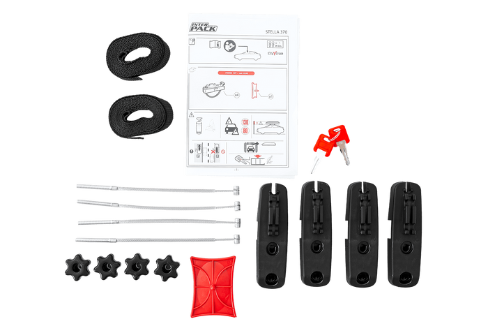 Box dachowy Inter Pack Stella 370 czarny mat