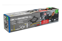 Podnośnik trapezowy z grzechotką LAMPA lewarek samochodowy 1T