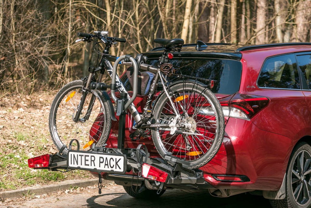 Inter Pack New Spider 2E - bagażnik rowerowy na hak na 2 rowery elektryczne