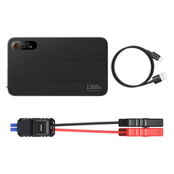 Power Bank rozrusznik BASEUS Super Energy Pro+ Jump Starter 12V 12000mAh 1200A + ładowarka USB