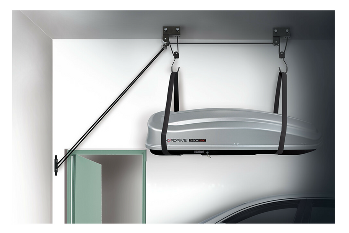 Uchwyt sufitowy do przechowywania LAMPA Garage Lift system podwieszany 45kg