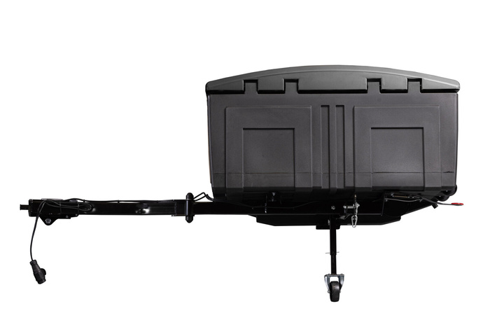 Towbox V3 Camper long czarny - bagażnik box montowany na hak