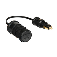 Adapter DIN na gniazdo zapalniczki LAMPA 39028 przejściówka 12/24V 8A