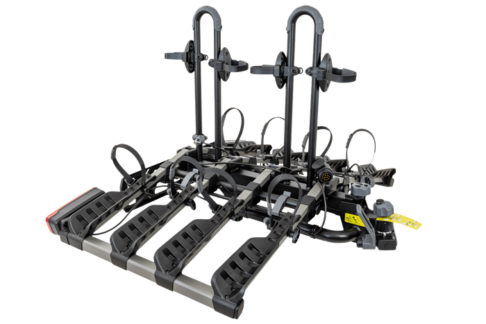 Inter Pack New Spider 4 - bagażnik rowerowy na hak na 4 rowery