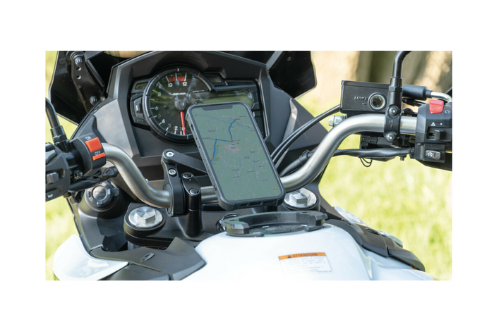 Uchwyt na telefon LAMPA Titan Combo 2.0 mocowanie na kierownicę