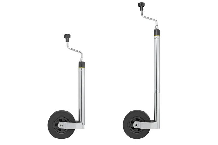 Koło podporowe ProPlus 341510 150kg 48mm 800-1040mm z wagą