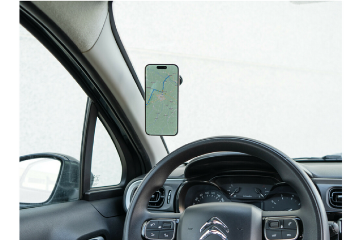 Uchwyt na telefon LAMPA Magneto Fin magnetyczny, z przyssawką