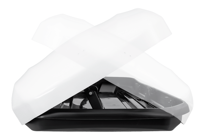 Box dachowy Inter Pack Skugga L 660 biały połysk