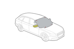 Mata na szybę i lusterka LAMPA 4 Seasons osłona magnetyczna 147/185x120cm