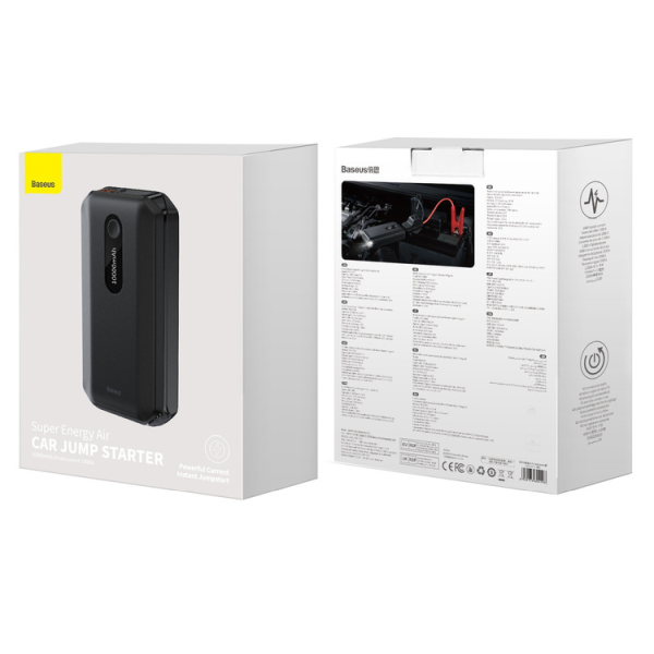 Power Bank rozrusznik BASEUS Super Energy Air Power Bank 10000mAh z funkcją rozruchu 12V