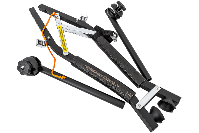 Peruzzo Cruising - bagażnik rowerowy na hak (czarny)