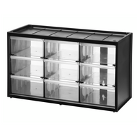 Organizer warsztatowy z 9 szufladami STANLEY OPP szafka 365x210mm