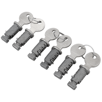 Zestaw zamków i kluczy Atera (6 szt. + 2 klucze) 083011