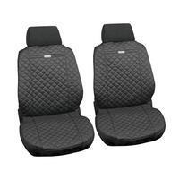 Pokrowce na fotele samochodowe LAMPA Ziga antracytowe, na przednie siedzenia
