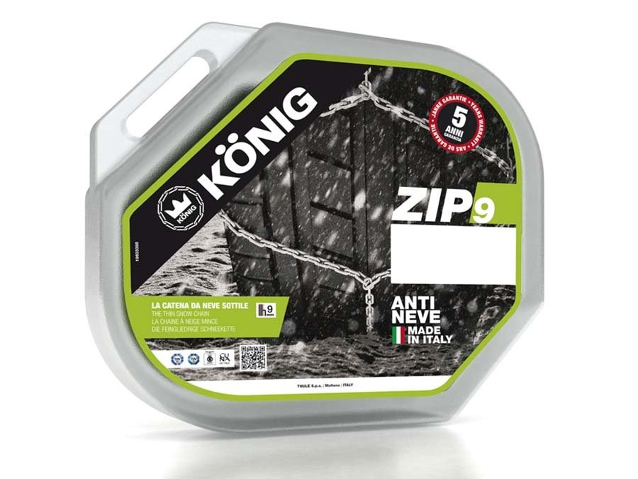 Łańcuchy śniegowe König Zip 9 gr. 80