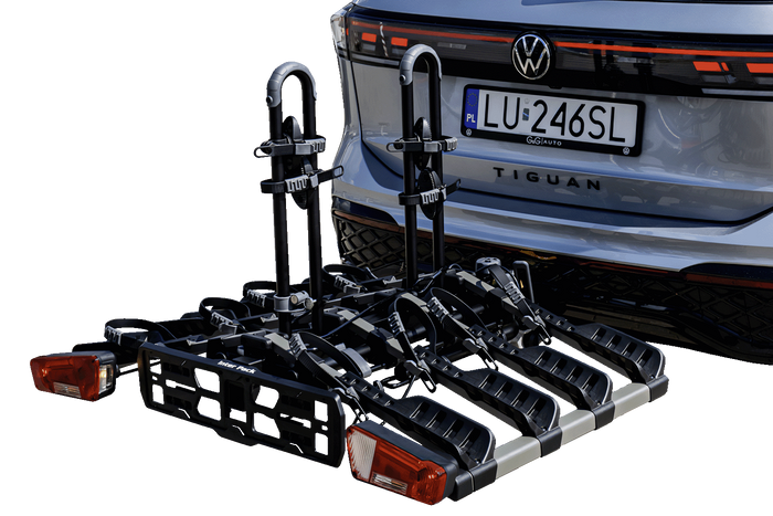 Inter Pack New Spider 4 - bagażnik rowerowy na hak na 4 rowery