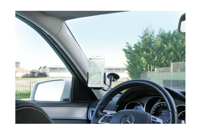 Uchwyt na telefon LAMPA TECNO ARM 2 mocowanie przyssawką