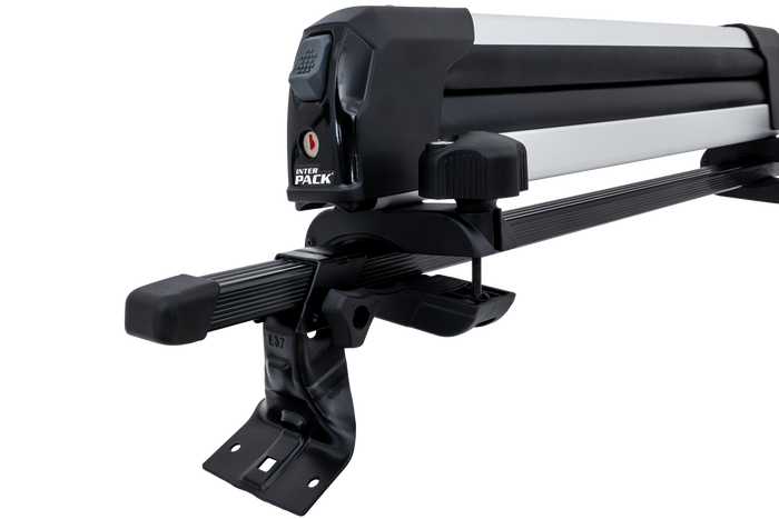 Inter Pack Frostline 4 - aluminiowy uchwyt na 4 par nart lub 2 deski