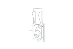 Gniazdo zasilania CEE ProPlus 373505 ścienne zewnętrzne 160×100mm