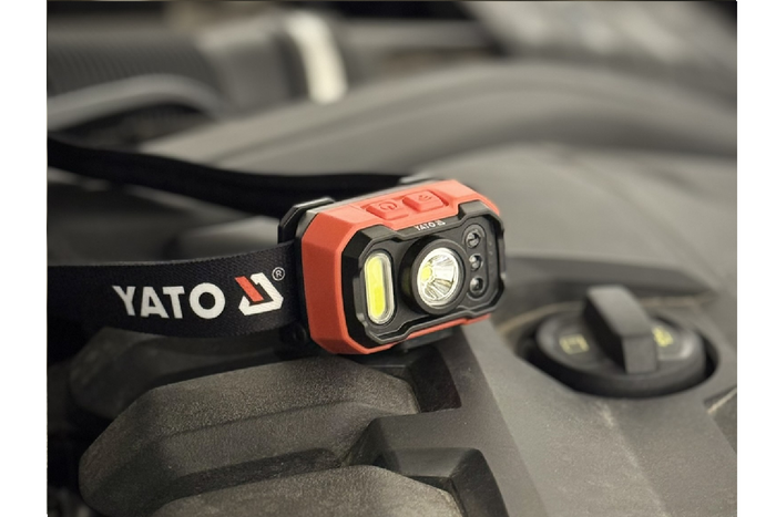 Latarka czołowa YATO YT-085942 LED czujnik ruchu 1000lm