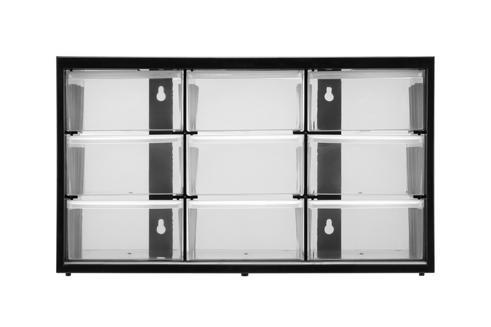 Organizer warsztatowy z 9 szufladami STANLEY OPP szafka 365x210mm