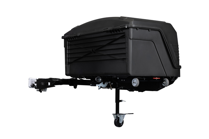 Towbox Camper Alpha czarny LED (long) - bagażnik box montowany na hak
