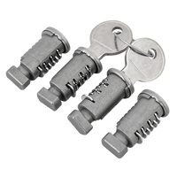 Zestaw zamków i kluczy Atera (4 szt. + 2 klucze) 083010