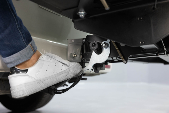 Towbox V3 Camper long czarny - bagażnik box montowany na hak