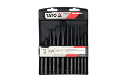 Przecinaki i punktaki YATO YT-4714 zestaw 12 szt.