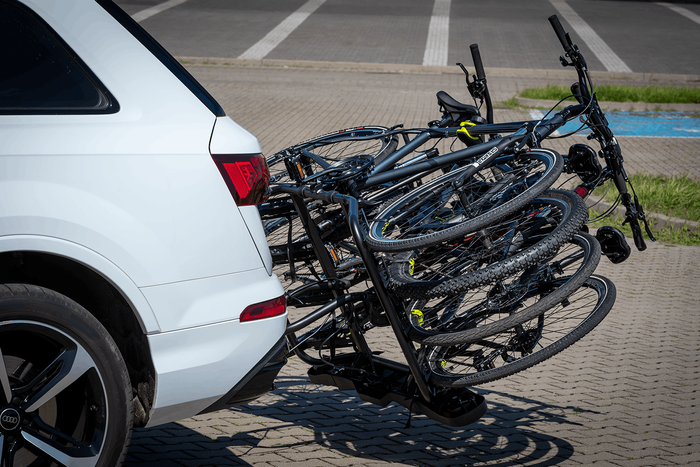 Bagażnik rowerowy na hak Inter Pack Quattro 13-pin