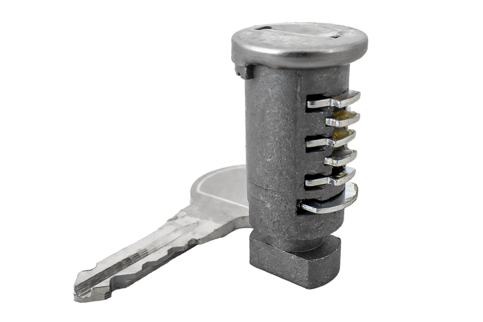 Zestaw zamków i kluczy Atera (6 szt. + 2 klucze) 083011