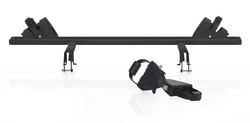 Atera Strada Sport M3 + adapter na 4 rower - bagażnik na hak na 4 rowery (czarny)