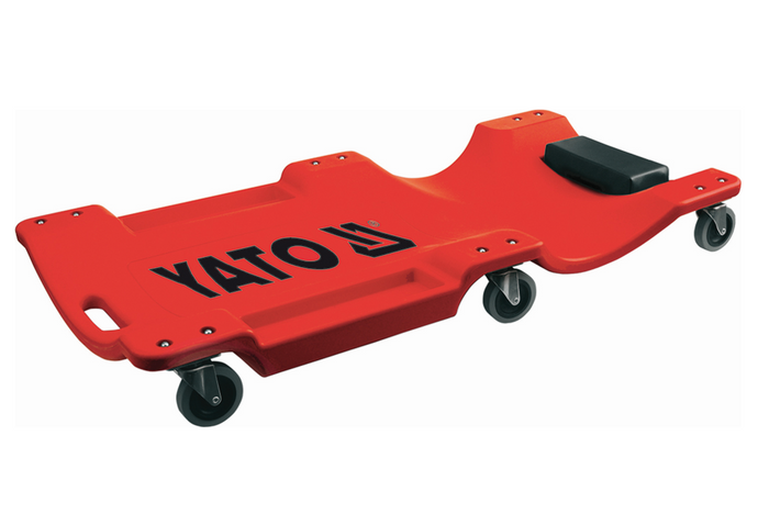 Leżanka warsztatowa YATO YT-0880 z zagłówkiem 100cm 200kg