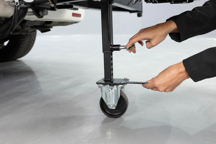 Towbox V3 Camper long czarny - bagażnik box montowany na hak