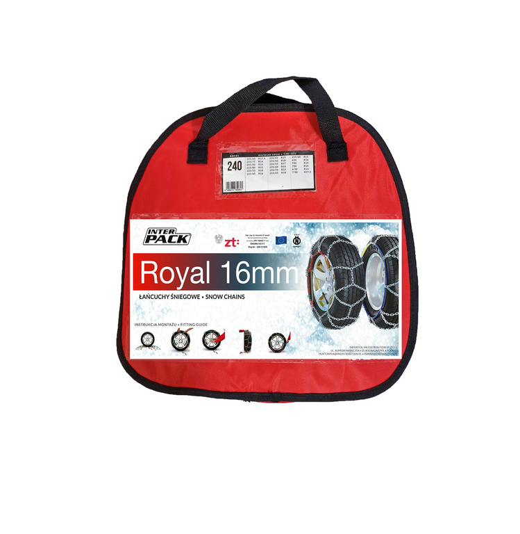 Łańcuchy śniegowe Inter Pack 4WD Royal 220