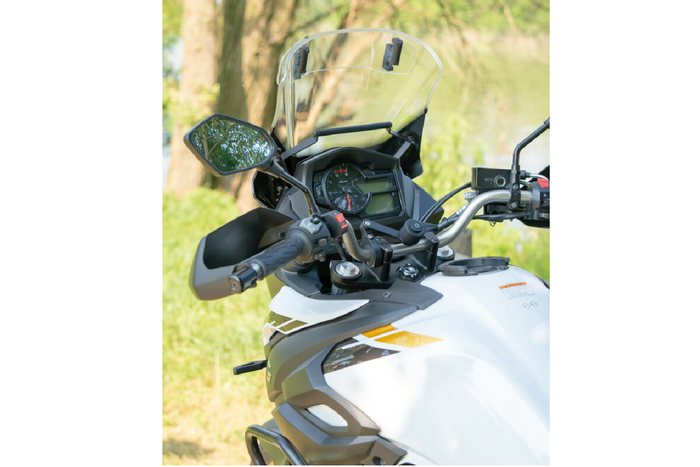 Uchwyt na telefon LAMPA Titan Combo 2.0 mocowanie na kierownicę