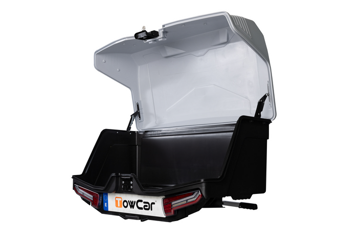 Towbox Alpha classic grey - box bagażowy montowany na hak