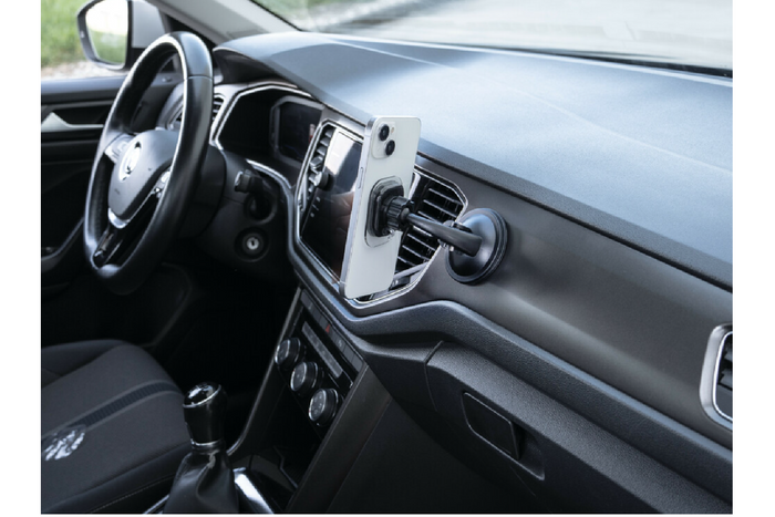 Uchwyt na telefon LAMPA Magneto Fin magnetyczny, z przyssawką