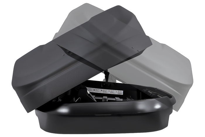 Box dachowy Inter Pack Monsun L czarny mat