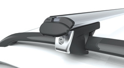 Bagażnik bazowy Atera RT 048210 Black (110 cm) aluminiowy na relingi