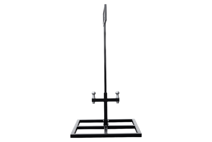 Stojak na bagażniki rowerowe na hak holowniczy INTER PACK stojak na 2 bagażniki 1368mm 800mm