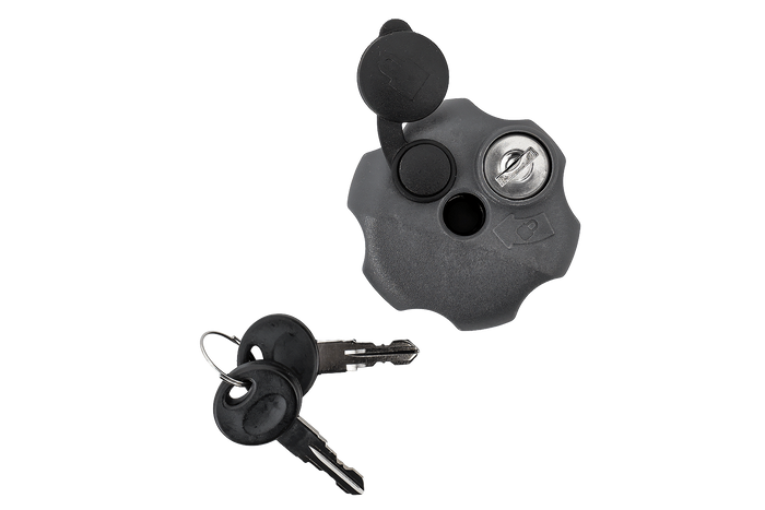 Gała zabezpieczająca M10 z zamkiem i kluczami K009