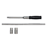 Składany klucz do kół samochodowych w etui YATO YT-08035 nasadki 17-23mm