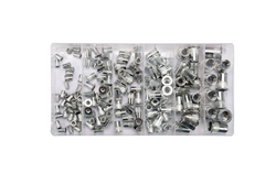 Zestaw nitonakrętek aluminiowych YATO YT-36460 rozmiar M3-M10 150 sztuk