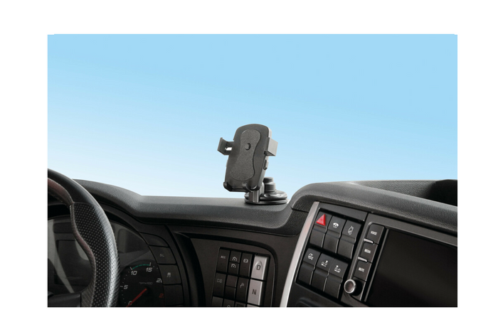 Uchwyt na telefon LAMPA Easy-Lock mocowanie przyssawką