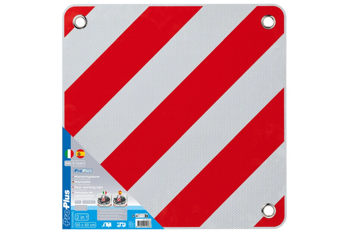 Tablica ostrzegawcza tylna ProPlus 361234V01 dwustronna tablica 50x50cm